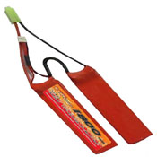 VB-LiPO1800H20C-7.4V-1 1800mAh with Mini-Tamiya and Balance Charging Connector