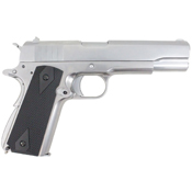 WE-Tech 1911 Chrome Full Metal GBB Airsoft gun