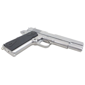 WE-Tech 1911 Chrome Full Metal GBB Airsoft gun