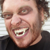 Scarecrow Custom Werewolf Deluxe Fangs