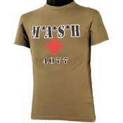 World Famous Mash T-Shirt Olive