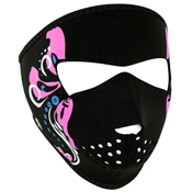Zan Headgear Neoprene Mardi Gras Face Protection Mask
