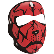 Full Mask Neoprene Glow In The Dark Darklord