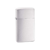 Zippo Slim Brushed Chrome Lighter
