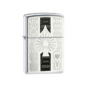 Zippo Ace High Polish Chrome Li8ghter