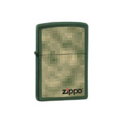Zippo Digital Green Lighter