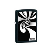 Zippo Spiral Black Matte Lighter