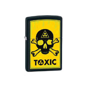 Zippo Toxic Black Matte Lighter
