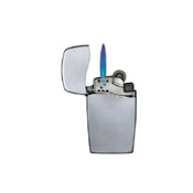 Zippo Blu Dusted Chrome Lighter