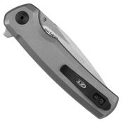 ZT Titanium Button Lock EDC Folding Knife